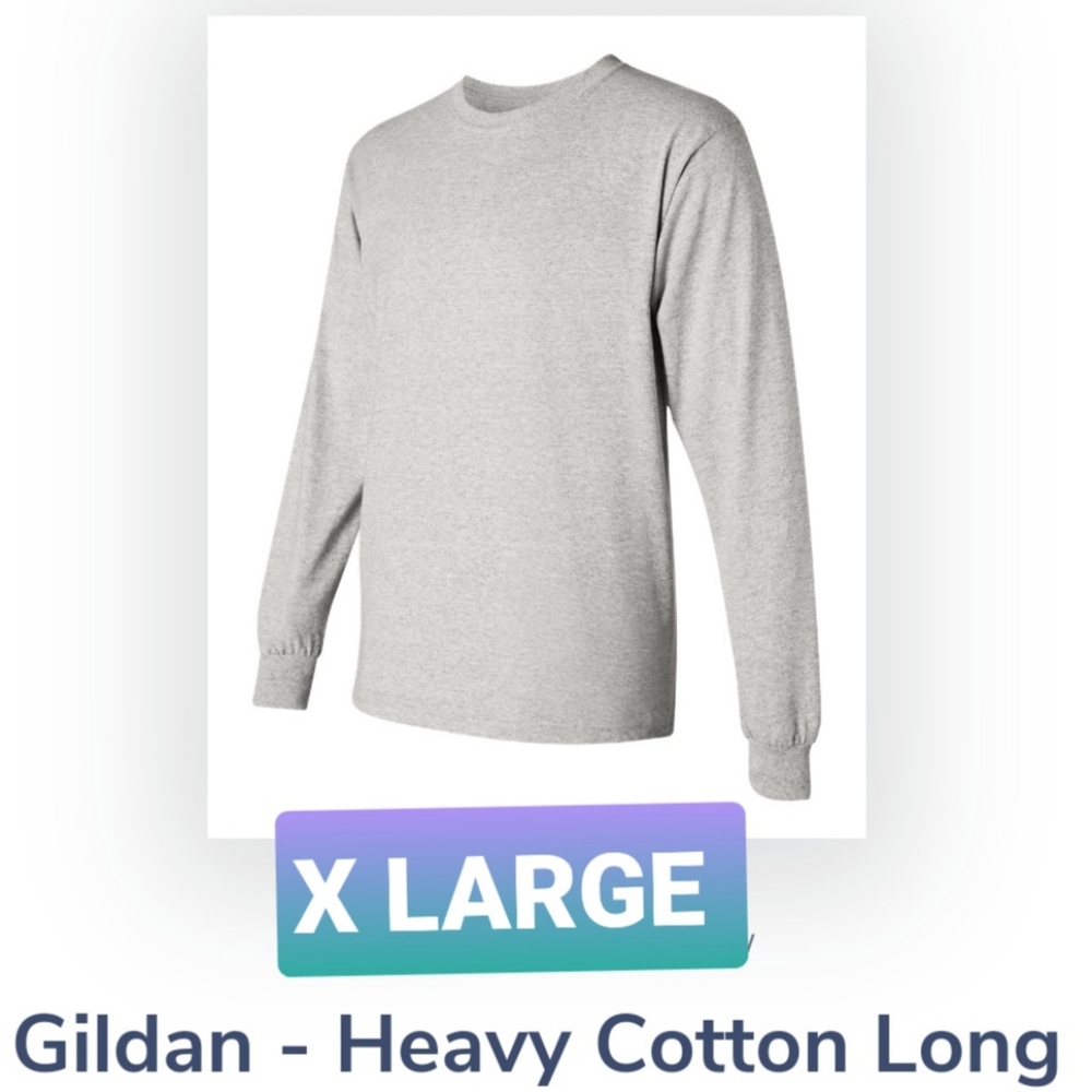 ( Pack of 5 Shirts )XLARGE Long sleeves heavy cotton New 2nd quality